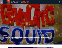 Tablet Screenshot of galacticsquid.com